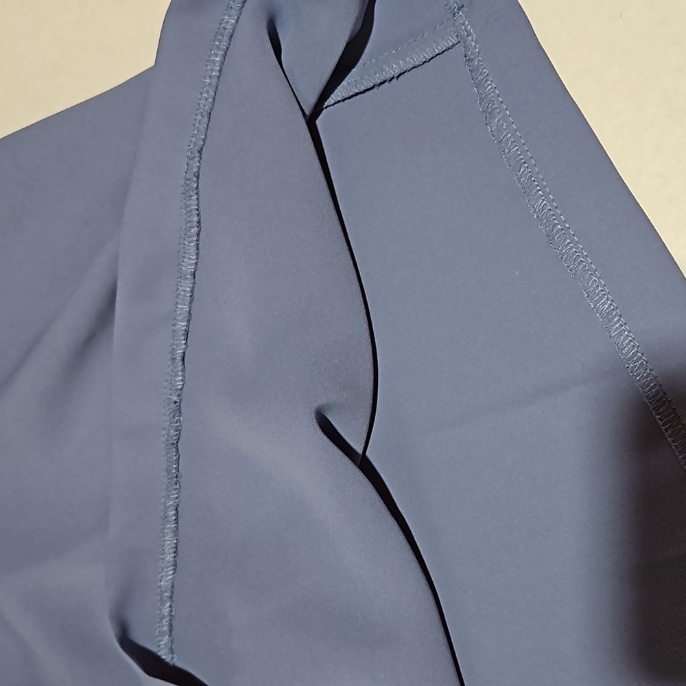 Cynthia Rowley | Blue Colorblock Shift Dress - Picture 9 of 11